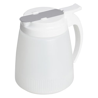 Winco PSUD-48 , Medium, White, Clear, 48 OZ, 1 Count (Pack of 1)