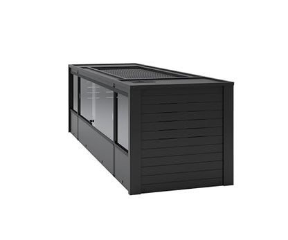 New Age Pet® ECOFLEX® 72" Mojave Reptile Enclosure, Jumbo, Black - color: Black, size: Jumbo