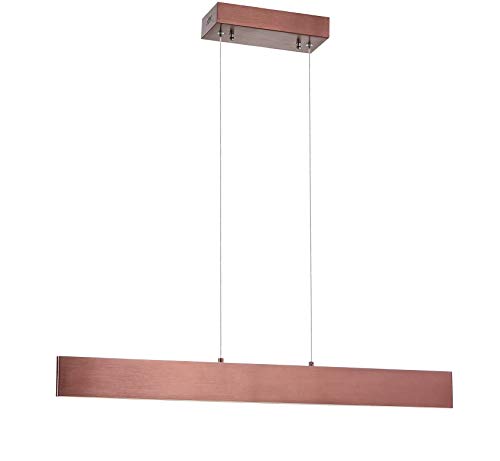 JONATHAN Y Draper 1-Light LED Linear Pendant 32", Anodized Bronze - color: Anodized Bronze, size: 32"