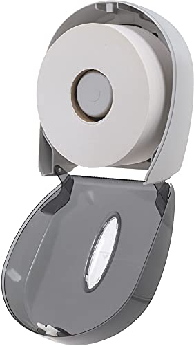 Georgia Pacific 59009 Jumbo Jr. Bathroom Tissue Dispenser, 10 3/5x5 39/100x11 3/10 Translucent Smoke