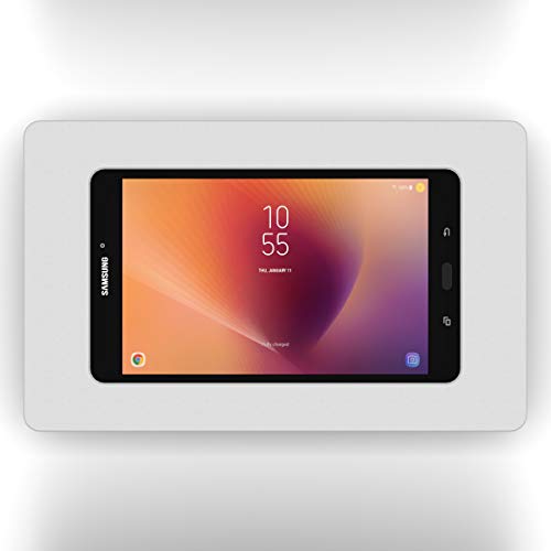 VidaMount Light Grey Enclosure and Fixed VESA Slim Wall Mount [Bundle] Compatible with Samsung Galaxy Tab A 8.0 (2017) - color: Light Grey, size: Galaxy Tab A 8.0 (2017)