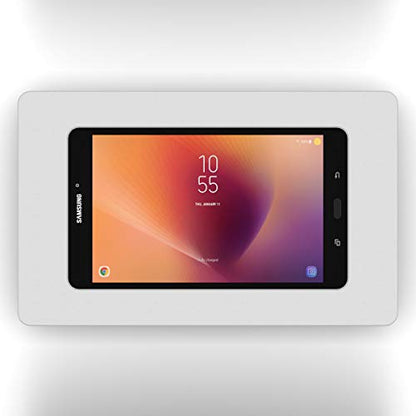 VidaMount Light Grey Enclosure and Fixed VESA Slim Wall Mount [Bundle] Compatible with Samsung Galaxy Tab A 8.0 (2017) - color: Light Grey, size: Galaxy Tab A 8.0 (2017)