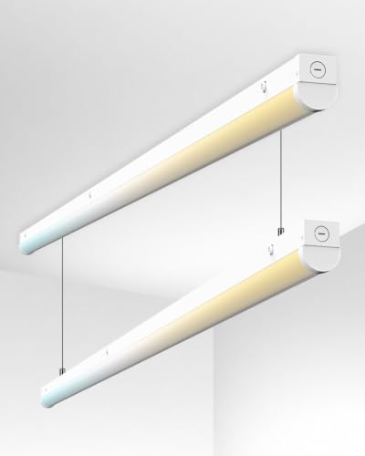 8FT LED Linear Strip Light: 80/70/60W 10400LM 3CCT 3500/4000/5000K - size: 8FT|2P