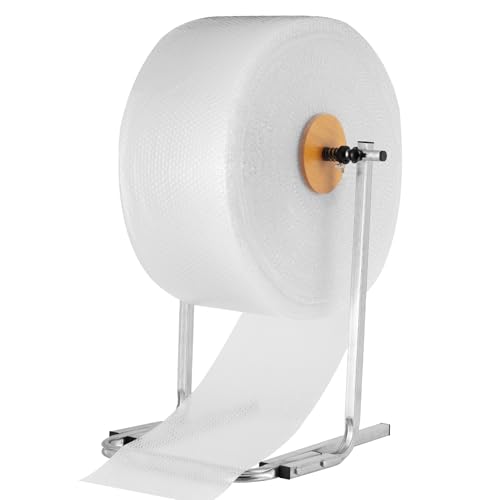 12 inch Manual Bubble Wrap Roll Dispenser, Easy Film Replacement