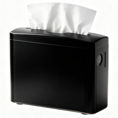 Multifold Paper Towel Dispenser Countertop, Non-Slip, Black - color: Black