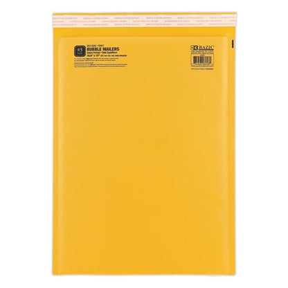 BAZIC Products #5 Self-Seal Bubble Mailer, 10.5 x 15 In - color: #5 (10.5" x 15"), size: 1-Pack