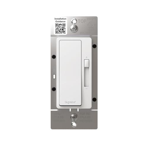 Legrand Radiant 150W LED Dimmer Light Switch 3-Way Rocker White 1 Pack - color: White
