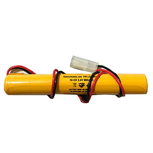 211003-2 2110032 OSA017AA 2.4v 600mAh Ni-CD Battery Pack Replacement for Exit Sign Emergency Light
