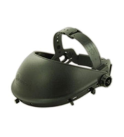 MAGID Impact-Resistant Headgear Face Shield with Ratchet Suspension, 1 Pair, IHG7R - style: Headgear Only