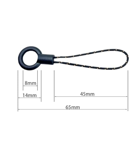 2.5" Hand Wrist Phone Lanyard Nylon Connect Line Adapter Pendant for Flash Drives, Keys, Keychain, Id Badges, Badge Holder, 200 pcs - color: 200 Pcs