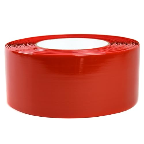 Floor Tape 2.0 with Armor Technology 4" x 50' Red - color: Red, size: 4" x 50'