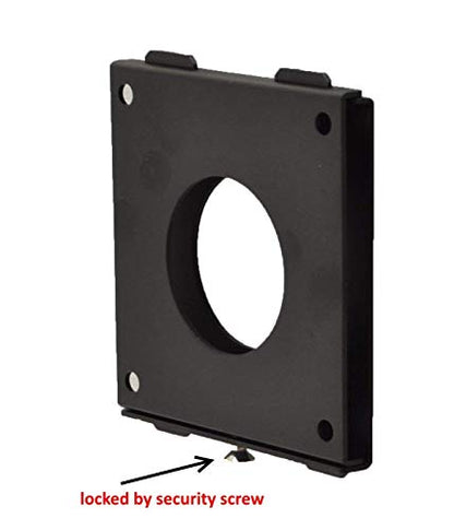 Security Anti-Theft Acrylic VESA Case for Dell 10" 11" 12" Tablet with Free Wall Mount Kit (Black, XPS 10) - color: Black, size: XPS 10