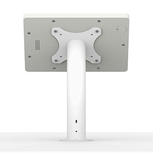 VidaMount White Enclosure and Fixed Neck Wall/Table Surface Mount [Bundle] Compatible with iPad mini 4 & 5 - color: White, size: iPad Mini 4 & 5