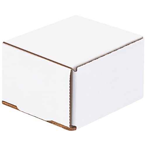 Box USA BM332 3"L x 3"W x 2"H, White (Pack of 50) - size: (003) 3" x 3" x 2", 50-Pack