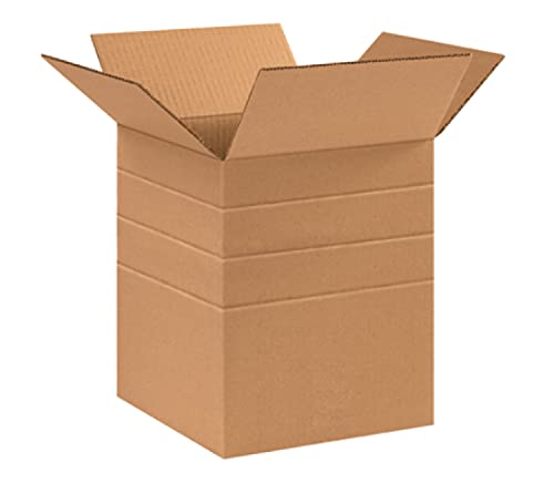 Secure Seal - 10x10x12 Pack of 50 Corrugated Cardboard Packing Shipping Mailing Moving Carton Boxes