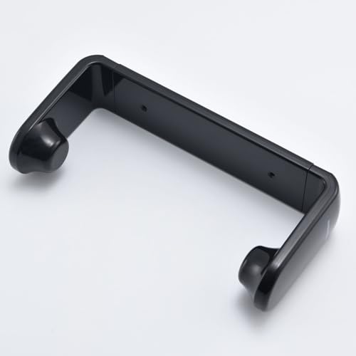 simpletome Paper Towel Holder ONE Hand Tear Adaptive Tension Arm Adjustable Length 9.4-11inch/24-28cm (Black) - color: Black