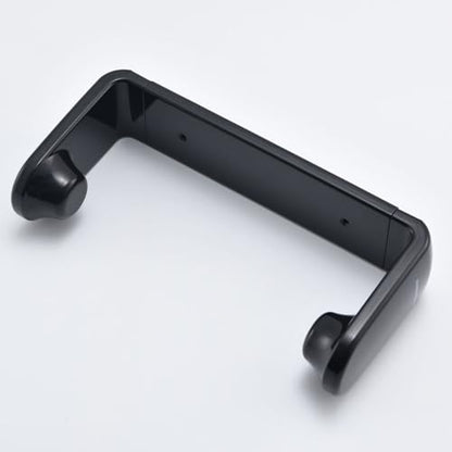 simpletome Paper Towel Holder ONE Hand Tear Adaptive Tension Arm Adjustable Length 9.4-11inch/24-28cm (Black) - color: Black