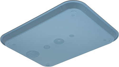 Carlisle Cafe Tray, Fast Food Restaurant Tray, 10 x 14, 1 Ct, Slate Blue - size: 0.6" x 0.5" x 0.2"