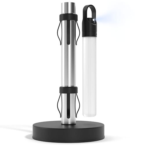 Stainless Steel Paper Towel Holder with Spray Pump – One-Handed Tear, Smart Traction System with Heavy Duty Suction Cups (Black, Spray Pump) - color: Black
