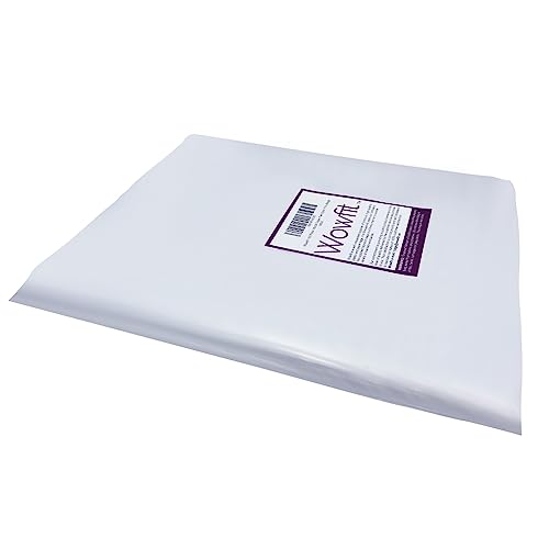 Wowfit 100 CT 20x26 1.1 Mil Large Clear Poly Bags, Flat Open Plastic - size: 20"x26"-100pcs
