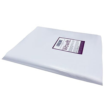 Wowfit 100 CT 20x26 1.1 Mil Large Clear Poly Bags, Flat Open Plastic - size: 20"x26"-100pcs