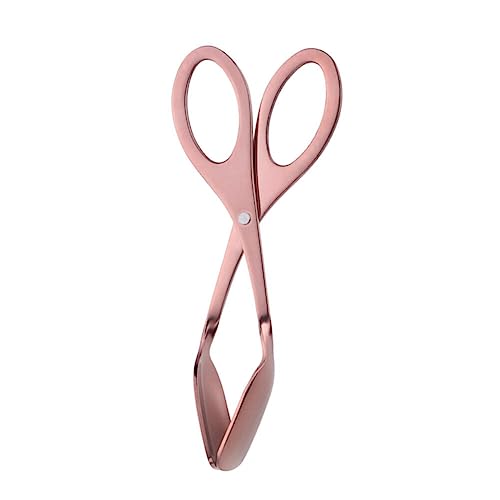 Stainless Steel Scissor Egg Tongs for Kitchen and Outdoor Use - color: As Shown