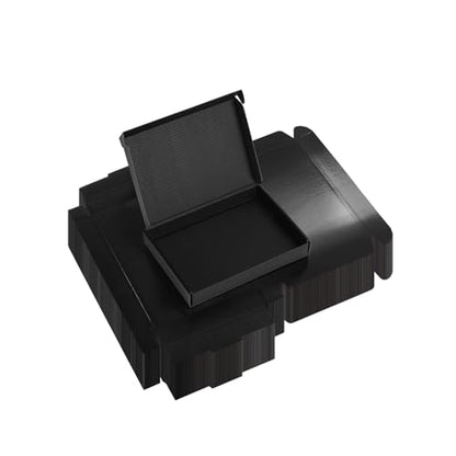 Rempry 30 Pack 7x5x1 Black Shipping Boxes, Small Cardboard Mailer Boxes for Small Business Packaging - color: Black, size: 7X5X1-30 Pack