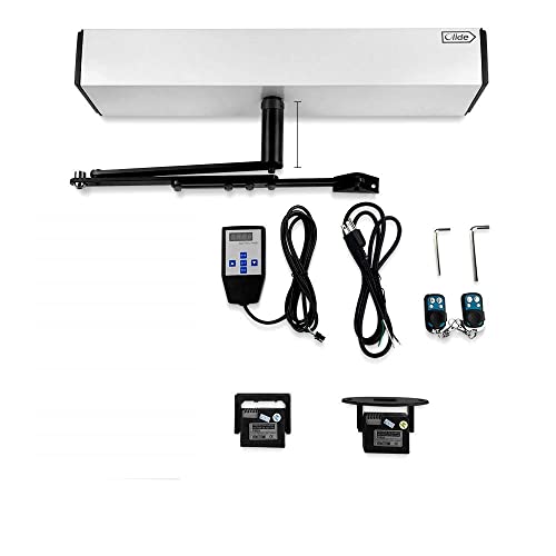 Olideauto 120 Automatic Swing Door Operator for The Elderly +Outswing Arm+2-3/4'' Extend Spacer+2pcs Motion Sensors - style: Outswing Arm+Motion Sensors