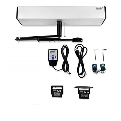 Olideauto 120 Automatic Swing Door Operator for The Elderly +Outswing Arm+2-3/4'' Extend Spacer+2pcs Motion Sensors - style: Outswing Arm+Motion Sensors