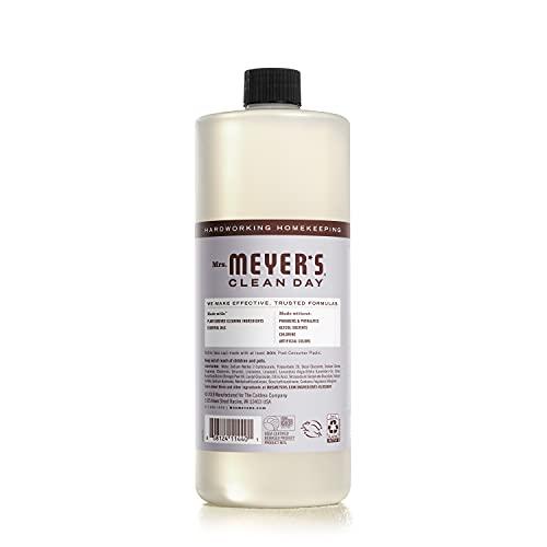 MRS. MEYER'S CLEAN DAY Multi-Surface Cleaner Concentrate, Use to Clean Floors, Tile, Counters, Lavender, 32 fl. oz (Pack of 2) - size: 32 Fl Oz (Pack of 2)