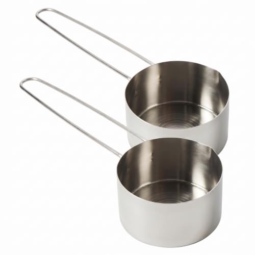 American METALCRAFT, Inc. American Metalcraft MCL75 Stainless Steel Measuring Cup, 3/4-Cup (Pack of 2) - size: 3/4 Cup (Pack of 2)