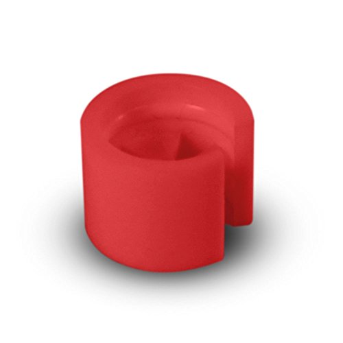Blank Hanger Size Markers - 100pcs/bag (100, Bright Red) - color: Bright Red