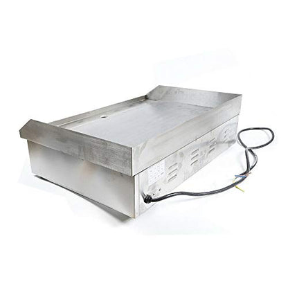 3000W 28.6"x15.7" Commercial Flat Top Grill Countertop Teppanyaki Griddle - color: 3000W, 28.6"x15.7"