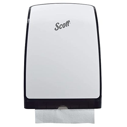 Scott Professional Slimfold Folded Paper Towel Dispenser, White (34830) - size: 9.83" x 13.67" x 2.88"