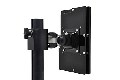 Security Anti-Theft Acrylic VESA Enclosure for Amazon Fire 7 2015 2017 2019 with Free Wall Mount Kit (Black, Fire 7) - color: Black, size: Fire 7 2015/2017/2019