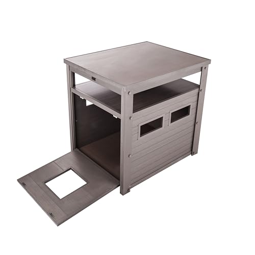 New Age Pet® ECOFLEX® Litter Loo® Enclosure, Jumbo, Grey - color: Grey, size: Jumbo