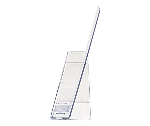 Bifold Brochure Holder 6" Slant Back Clear Acrylic Countertop Ad Display Stand by Marketing Holders