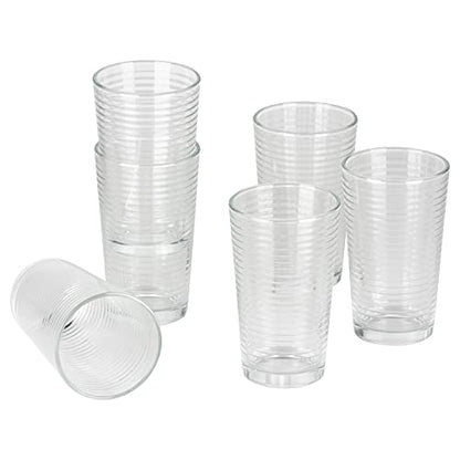 10 Strawberry Street Nova White Round 62-Piece Dinnerware Set, Service for 6 - color: White