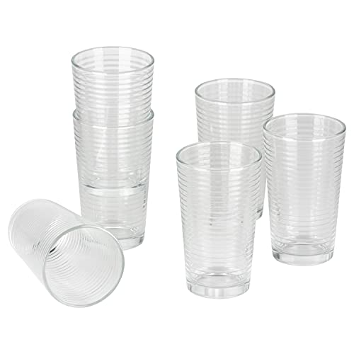 10 Strawberry Street Nova Black Round 62-Piece Dinnerware Set, Service for 6 - color: Black
