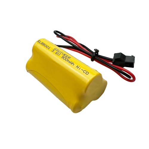 ELB B001 ELB-B001 ELBB001 3.6V 900mAh Ni-CD Exit Sign Emergency Light Battery Replacement Compatible with Lithonia EU2 LED Interstate ANIC1566 Unitech 0253799 (5 Pack)