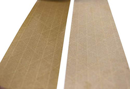 BOMEI PACK Reinforced Kraft Paper Packing Tape, 4 Pack 2.75 inch x 380 ft, Water Activated Gummed Kraft Tape for Heavy Duty Secure Packing, Shipping and Moving - size: 4Rolls (2.75in x 380feet)