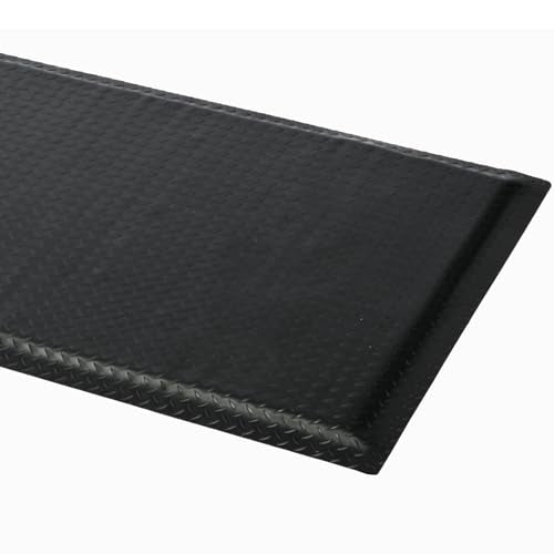 Anti Fatigue Mat 3x7 Ft 15/16" Thick Soft Sponge Ergonomic Mat - size: 84"L x 36.2"W x 0.9"Th