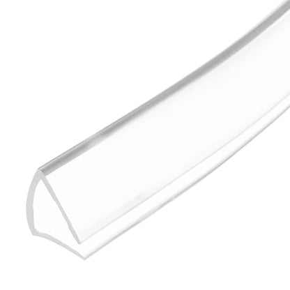 PATIKIL Rubber Seal Strip, 10Ft Flexible U Channel Edge Trim Protector Soundproof Door Seal Strips Fit 13mm Thick Edge, 11/16"(17mm) Width, 19/32"(15mm) Height, Transparent - size: 11/16"(17mm ) x 19/32"(15mm )