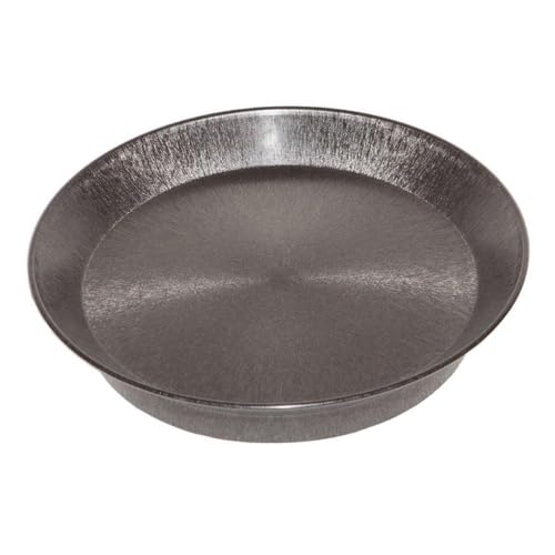 H.S. Inc HS1059-CH, 14" Deli Server, Round Polypropylene Deli Tray, Microwavable & Dishwasher Safe, Charcoal, Ideal for Bars and Restaurants, 24 Pack
