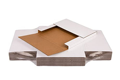 12" LP Album Mailers, 12.8x12.8x1 inch Vinyl Record Shipping Box - size: 20 Pack