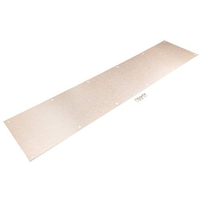 National Hardware N270-316 Kickplate in Satin Nickel, 8" x 34" - color: Satin Nickel, size: 8" x 34"