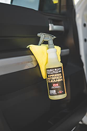 P & S PROFESSIONAL DETAIL PRODUCTS Xpress Interior Cleaner – Safe for Leather, Vinyl, Plastic & More, Removes Dirt, Grease & Oil, No Residue, Fresh Scent, No Dilution Needed - 5 Gallons - size: 640 Fl Oz (Pack of 1)
