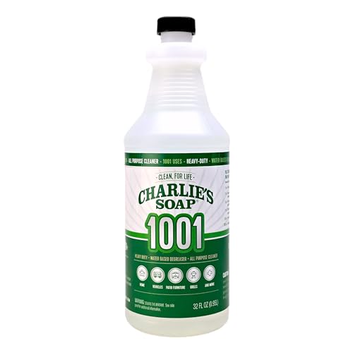 Charlie's Soap 1001 Cleaner & Degreaser Concentrate, 32 fl oz - size: 32 Fl Oz (Pack of 1)