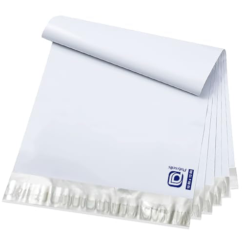 POLYSELLS 10x13 White Poly Mailers 5000 Pack Self Seal Shipping Bags - size: 10"x13" 5000 PCS