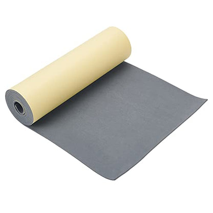 BENECREAT 3mm Thick 78.7x11.8 Inch Self-Adhesive EVA Foam Roll for Furniture Protecting, Gap Filling, Costumes and Other Craft Project - color: Dark Gray - 3mm Thick, size: 3mm Thick